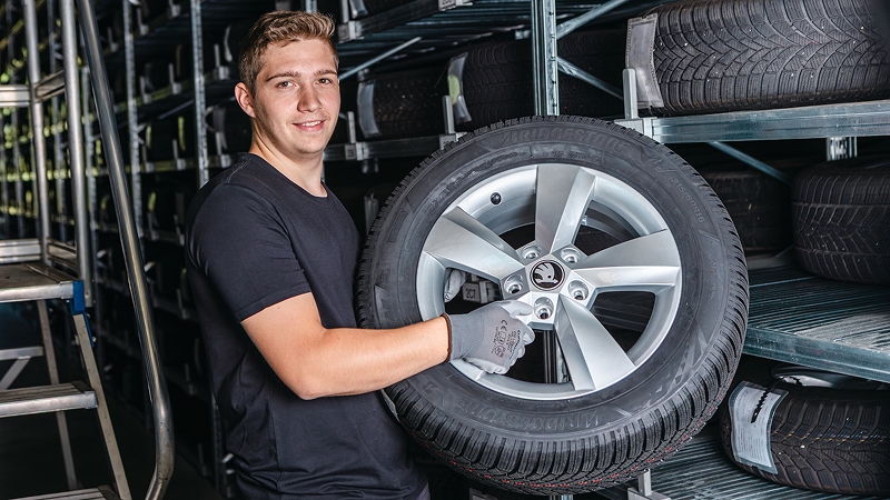 Reifenhotel bei Pruckner